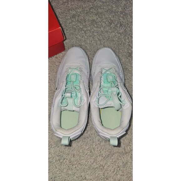Nike Air Max 90 Toggle PS White Mint Sneaker's size 2.5y - Picture 5 of 7